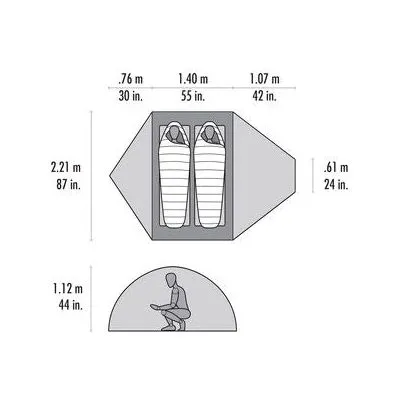 MSR Remote 2 Mountaineering Tent