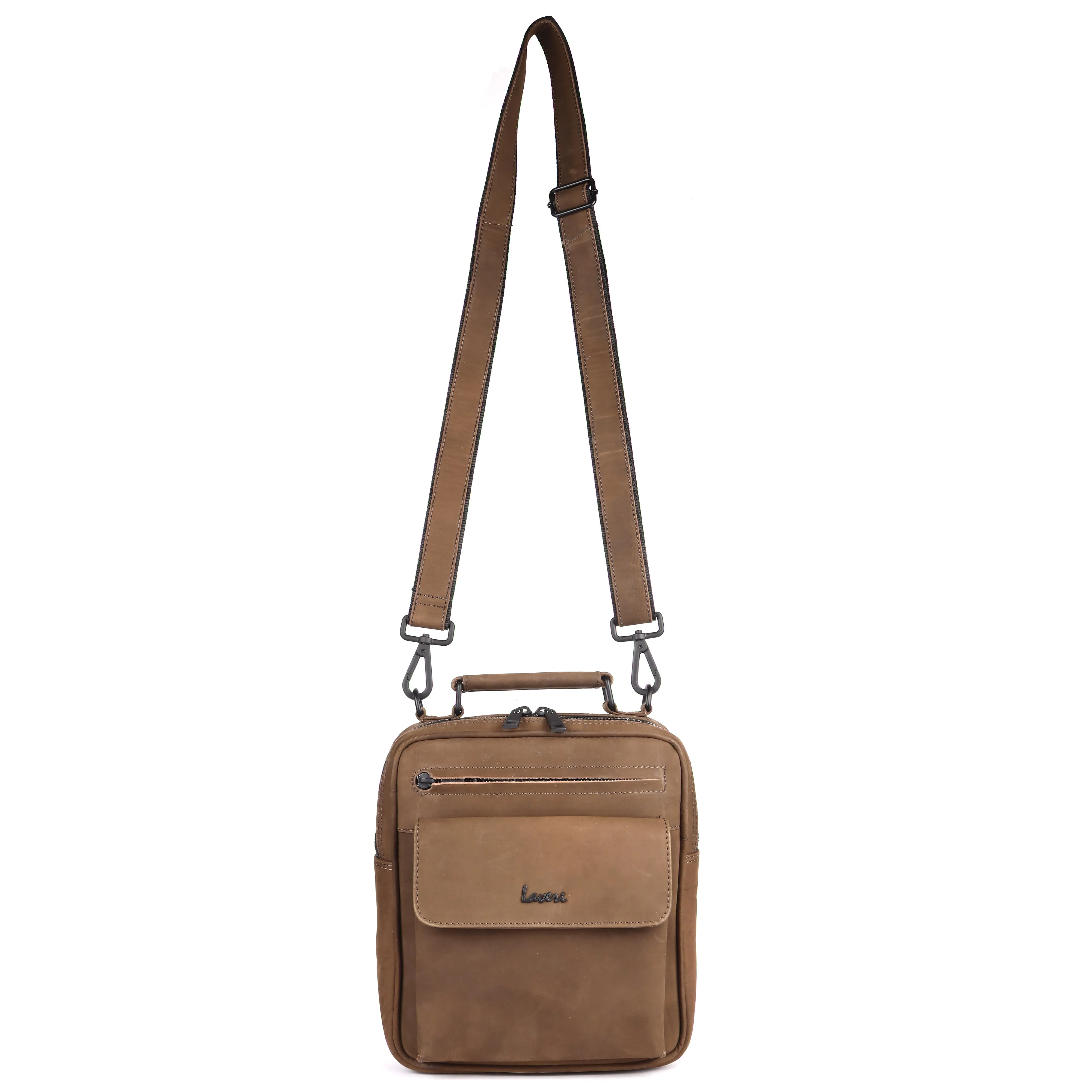 Muka Leather Crossbody/Messenger Bag # 2044S