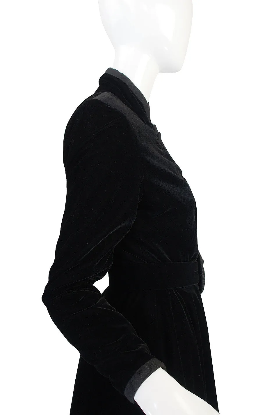 Nan Kempner's 1980s Givenchy Couture Velvet Dress