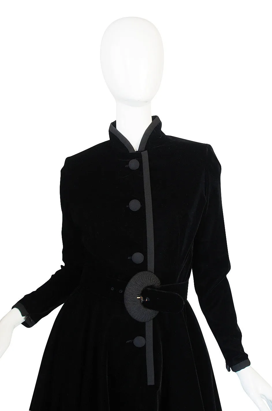 Nan Kempner's 1980s Givenchy Couture Velvet Dress