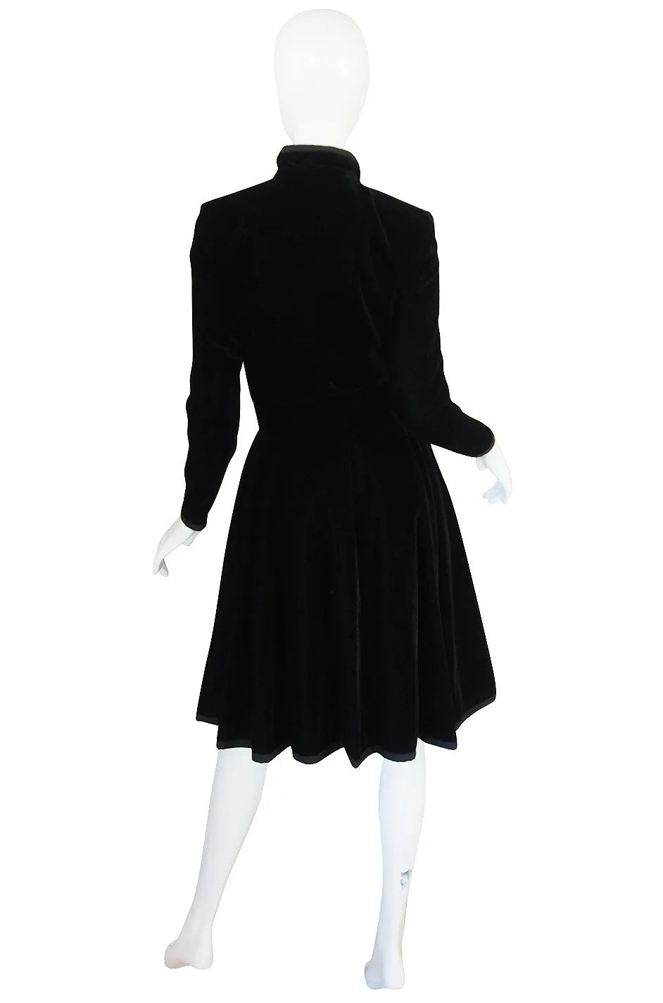 Nan Kempner's 1980s Givenchy Couture Velvet Dress