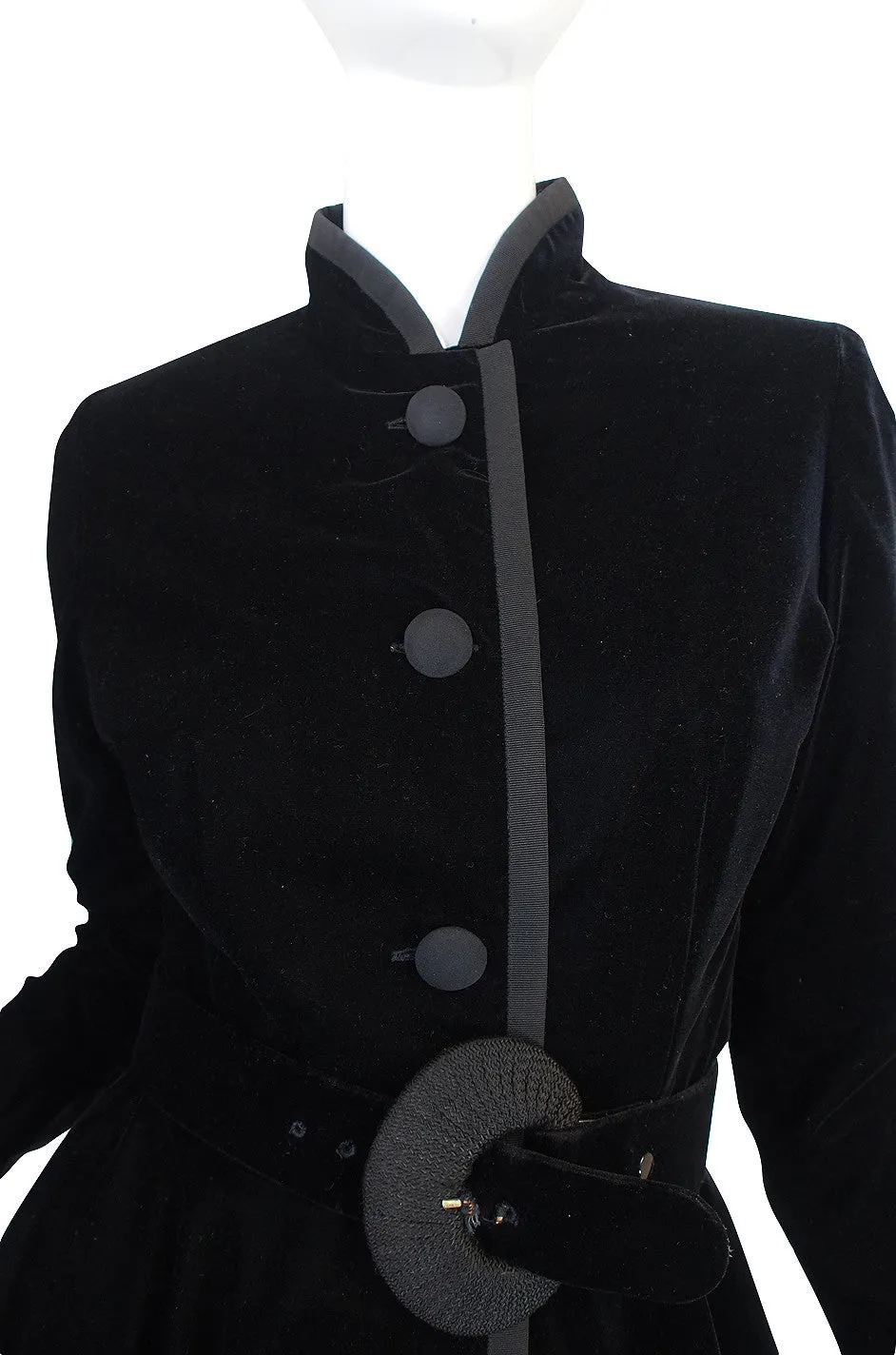 Nan Kempner's 1980s Givenchy Couture Velvet Dress