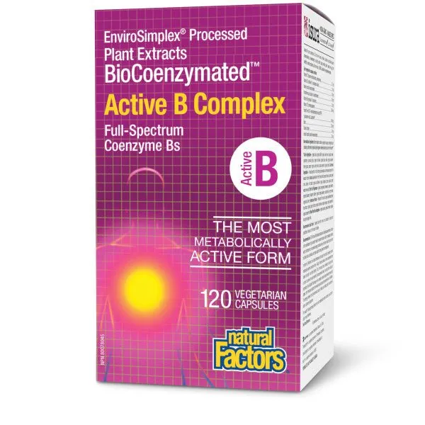Natural Factors BioCoenzymated Active B Complex
