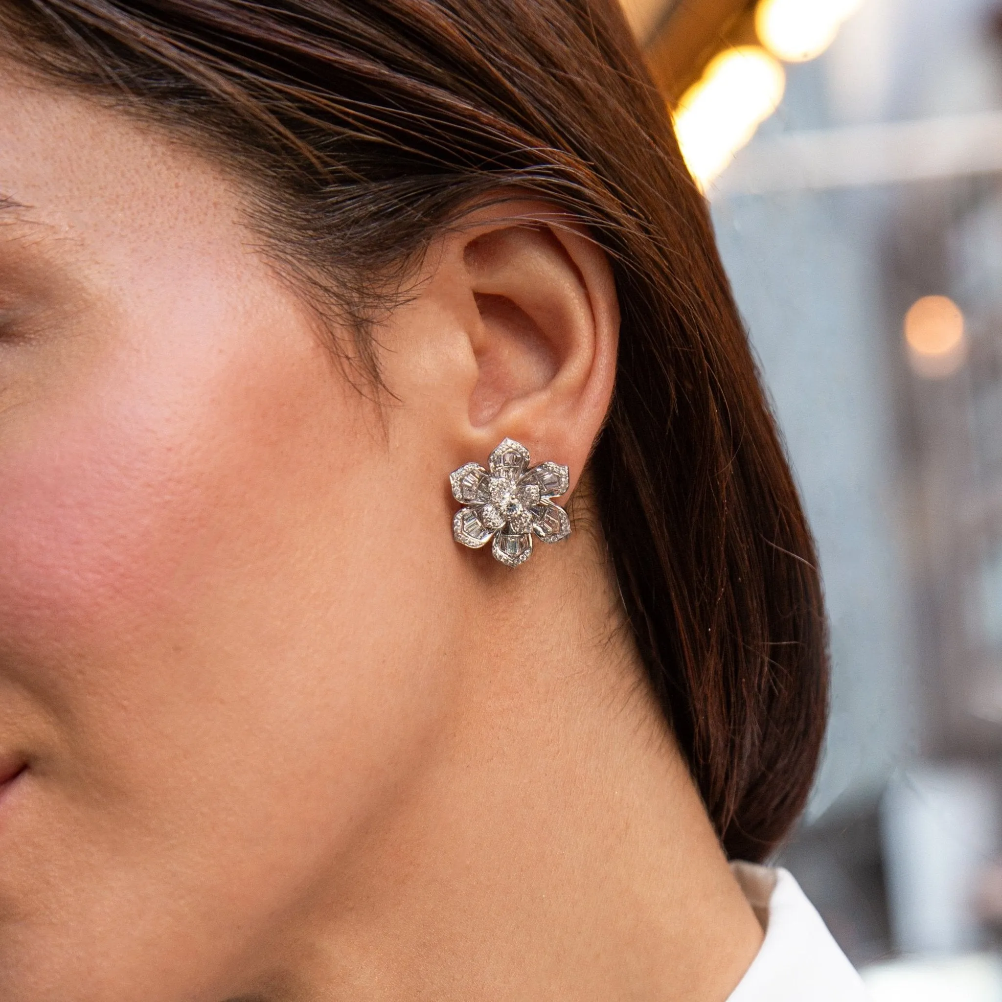 Neve Flower Studs