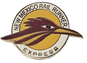 New Mexico Rail Runner Express Cloisonne Pin