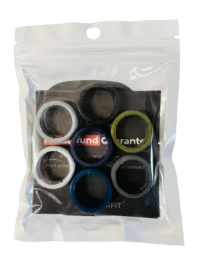 NEW Thunderfit Silicone Rings, Pack of 7
