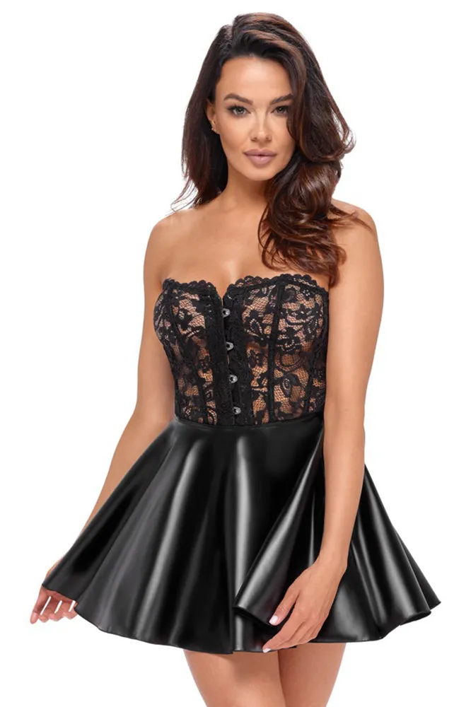 Noir Handmade Corset Dress