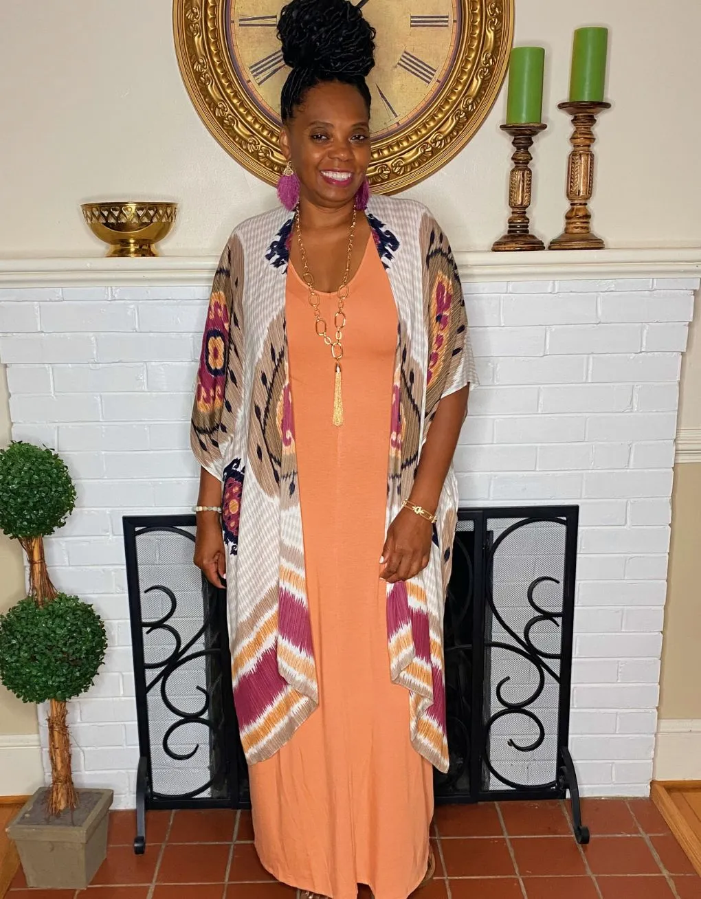 Not So Basic Maxi Butter Orange