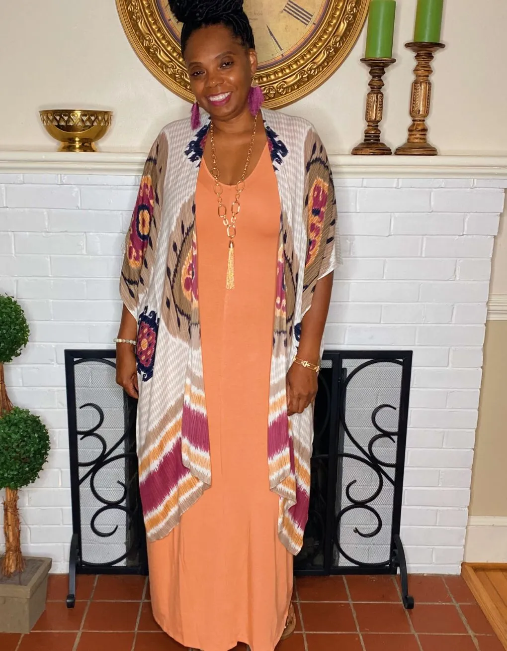Not So Basic Maxi Butter Orange