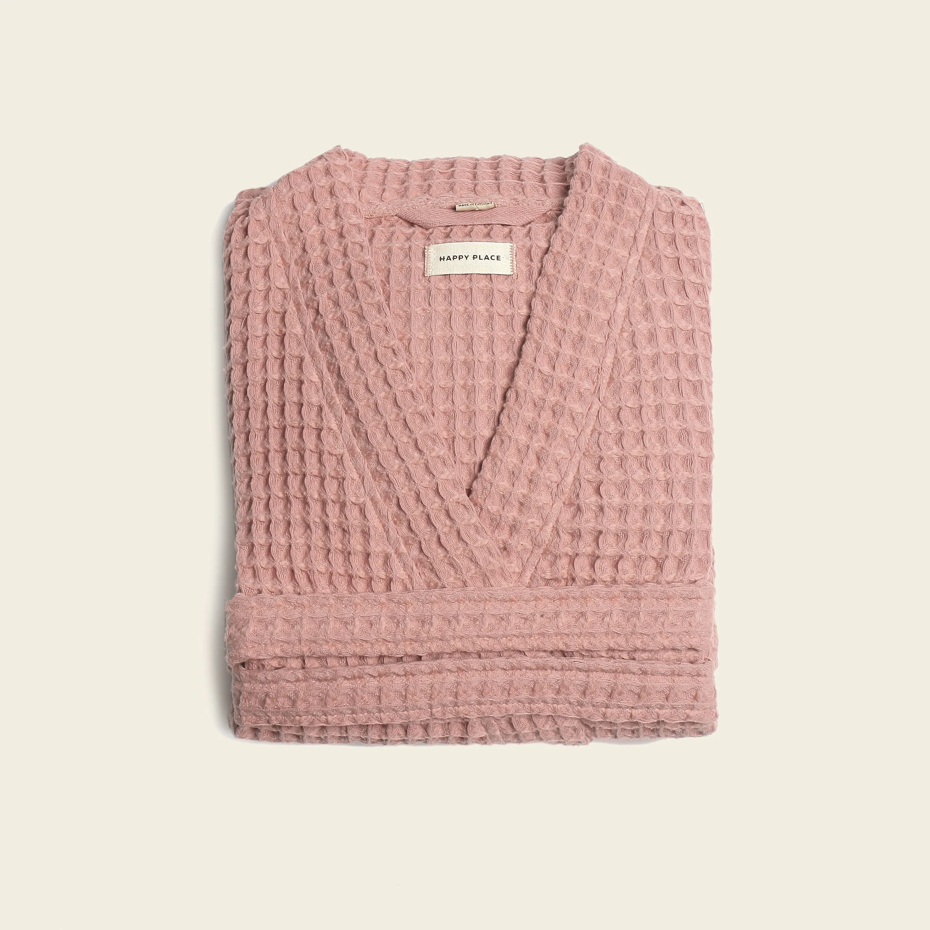 Organic Weightless Waffle Bath Robe