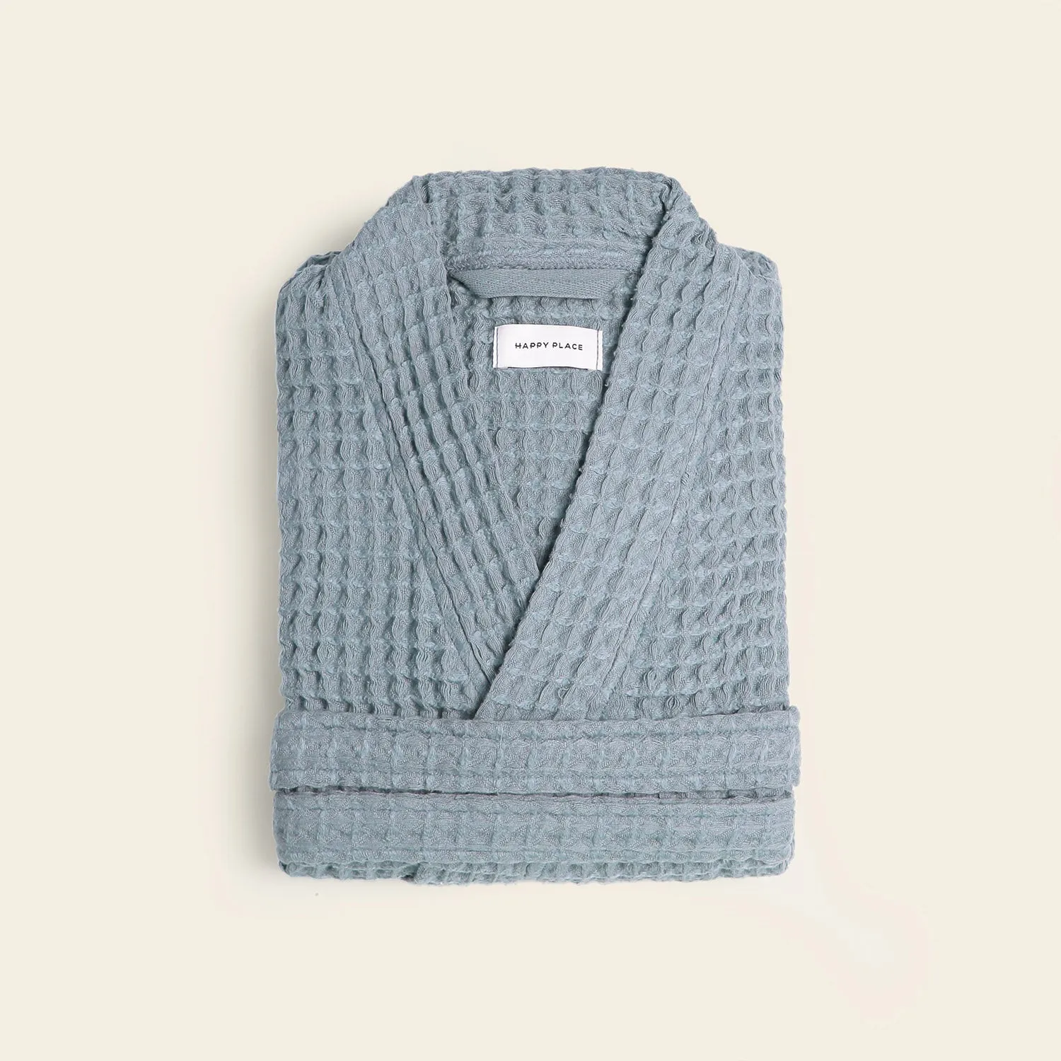 Organic Weightless Waffle Bath Robe