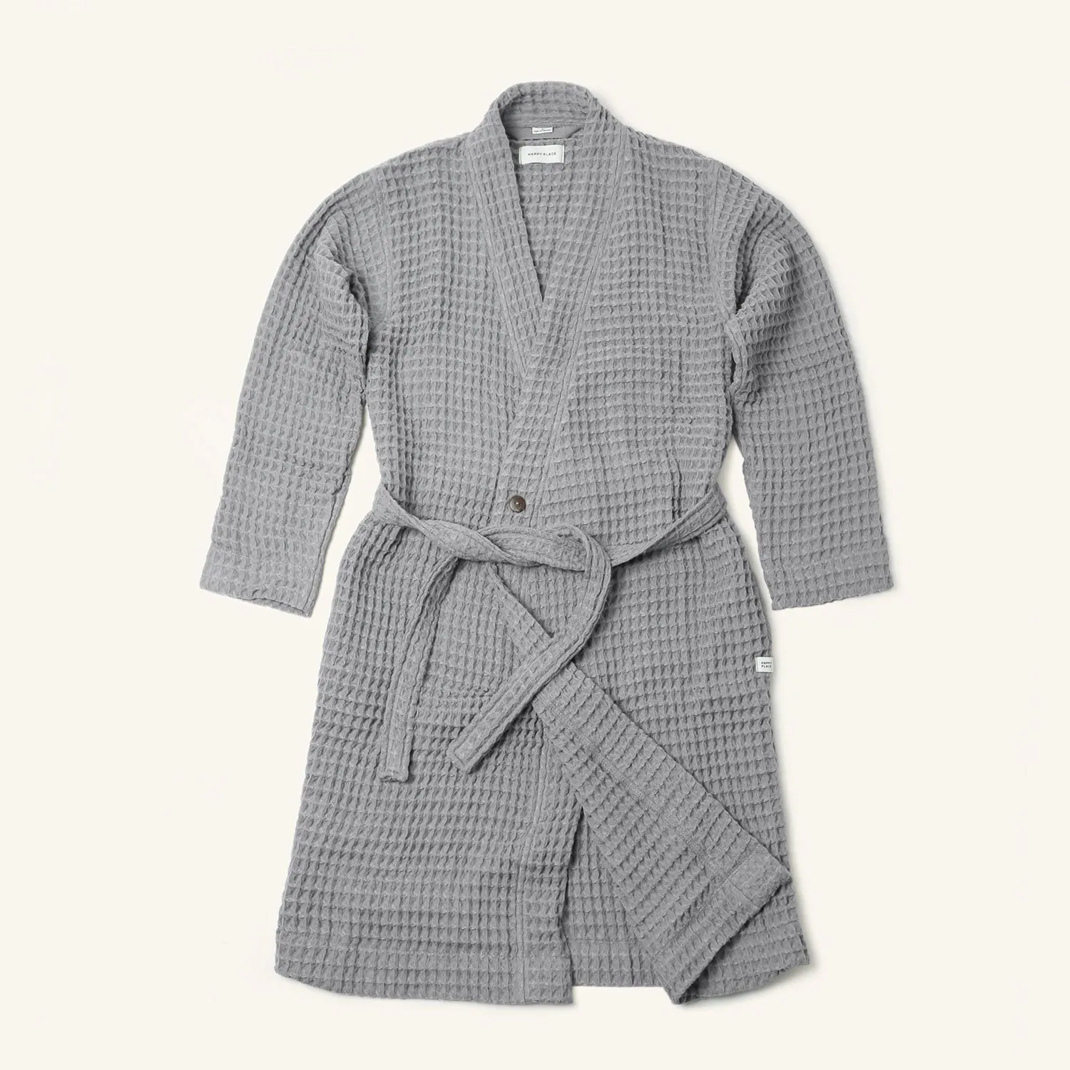 Organic Weightless Waffle Bath Robe