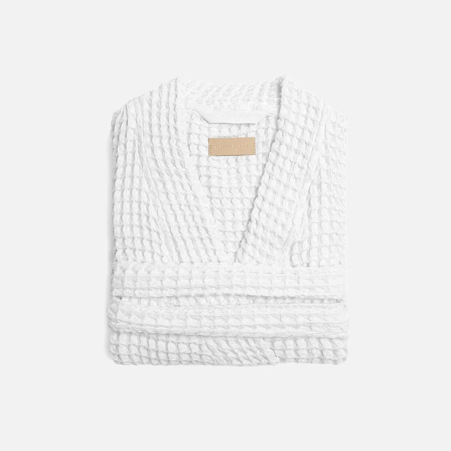 Organic Weightless Waffle Bath Robe
