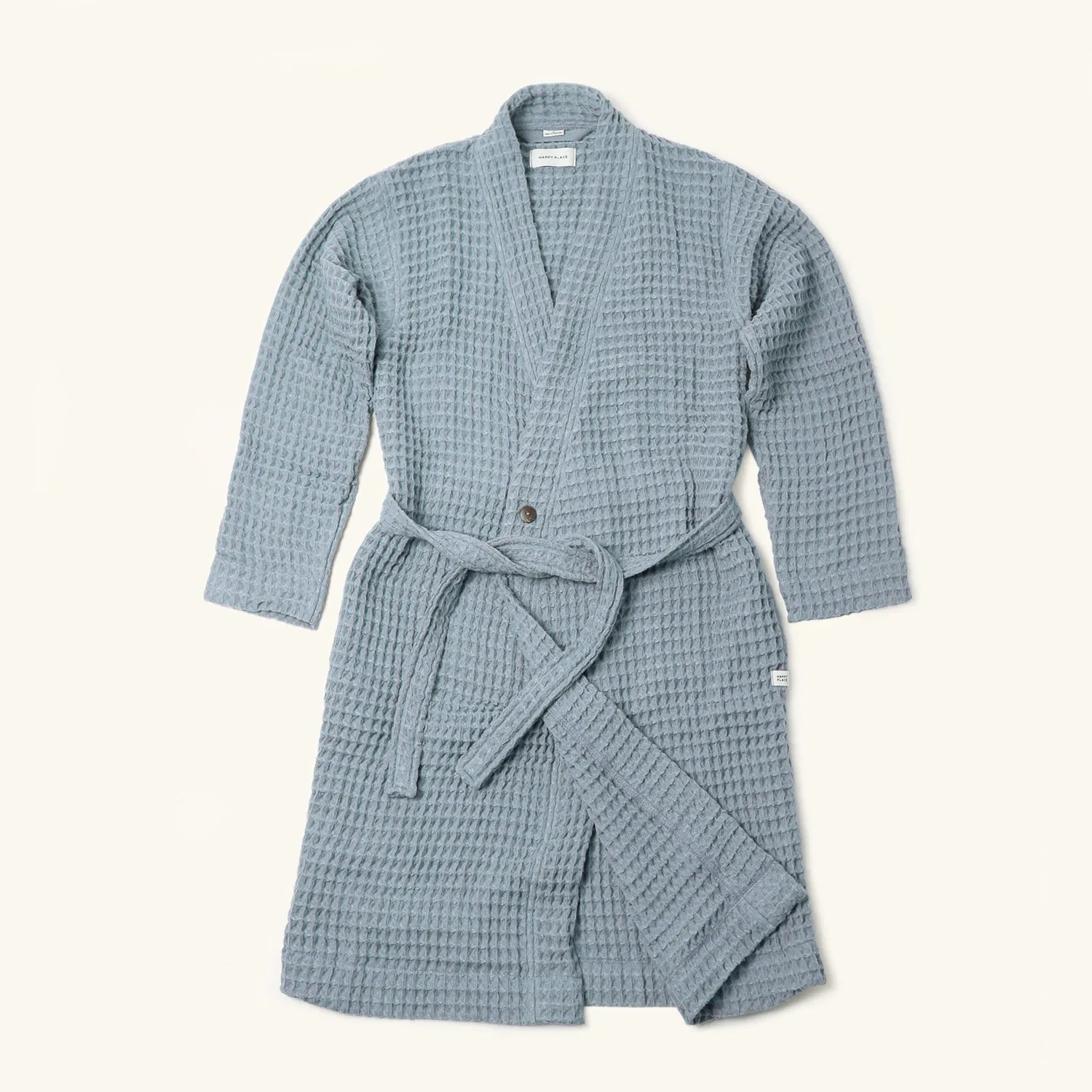 Organic Weightless Waffle Bath Robe