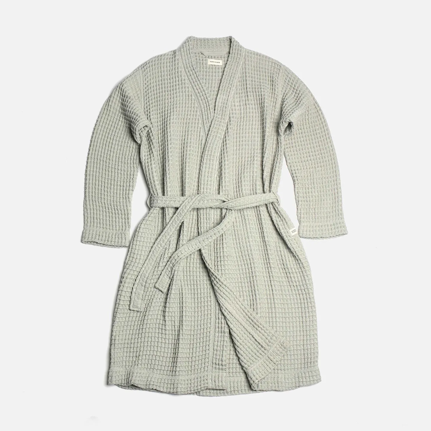 Organic Weightless Waffle Bath Robe