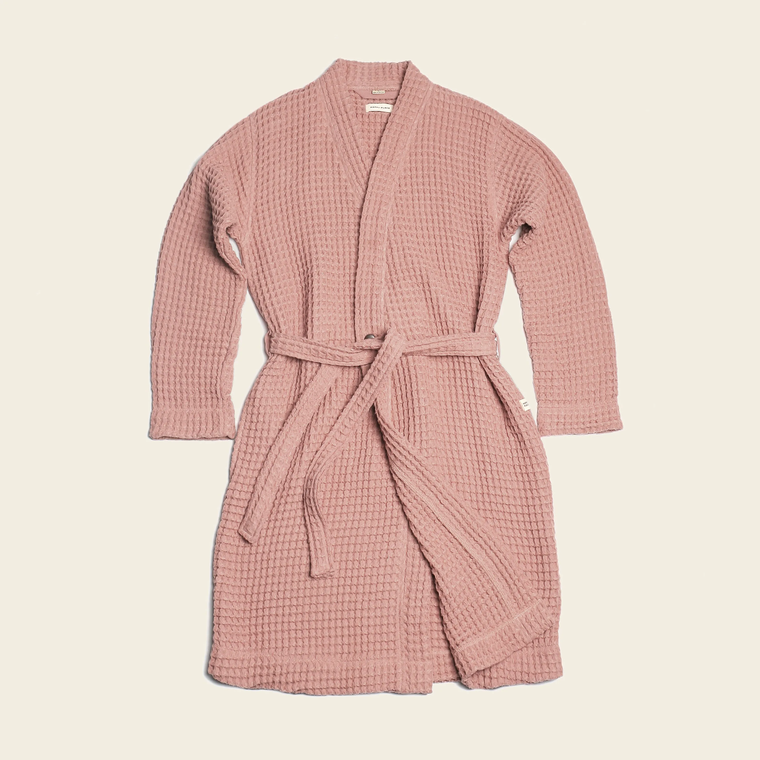 Organic Weightless Waffle Bath Robe