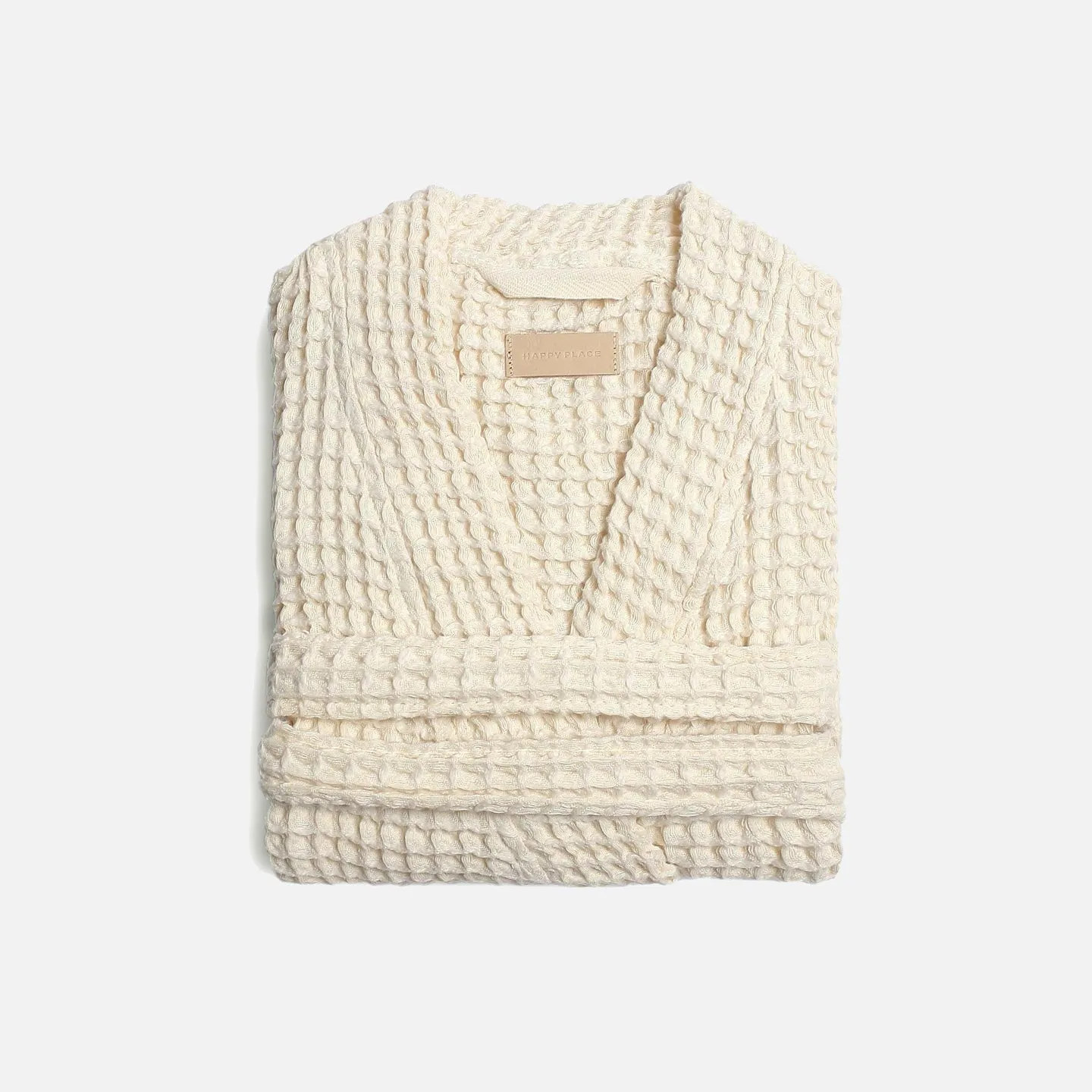 Organic Weightless Waffle Bath Robe