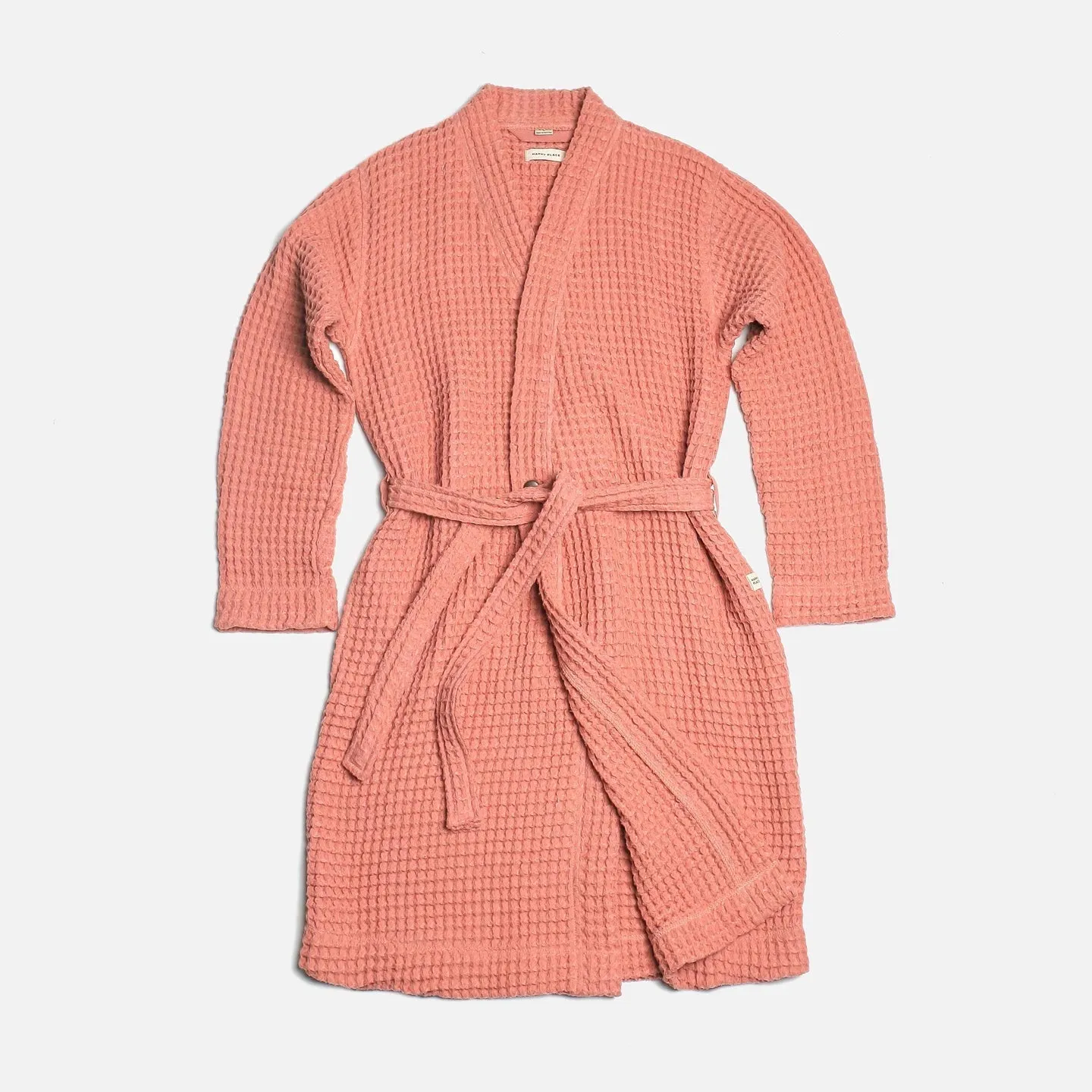 Organic Weightless Waffle Bath Robe