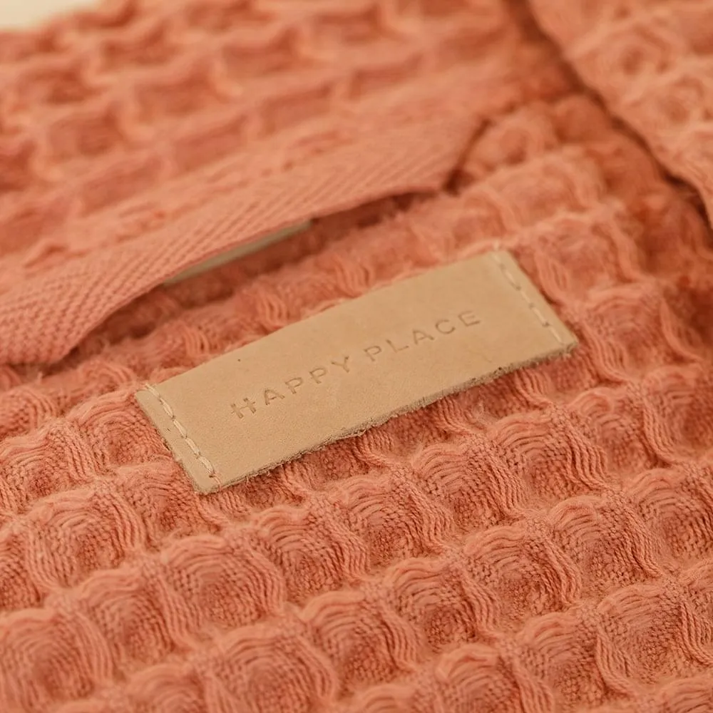 Organic Weightless Waffle Bath Robe