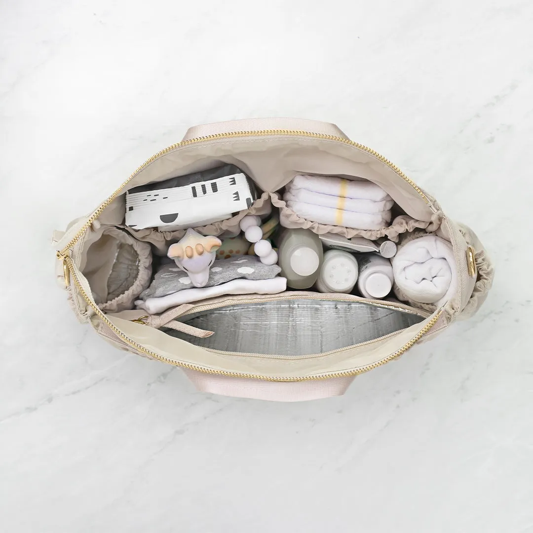 Organizer Insert - Natural & Gold