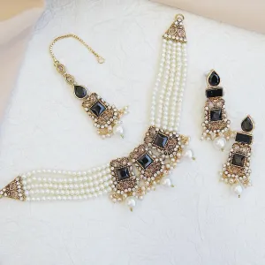 Pearls Handmade Rani Choker