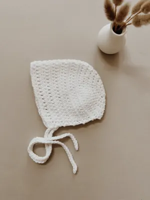 Peyton Handmade Crochet Bonnet