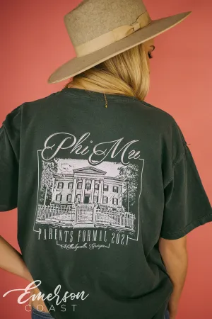 Phi Mu Georgia Parents Formal Tee