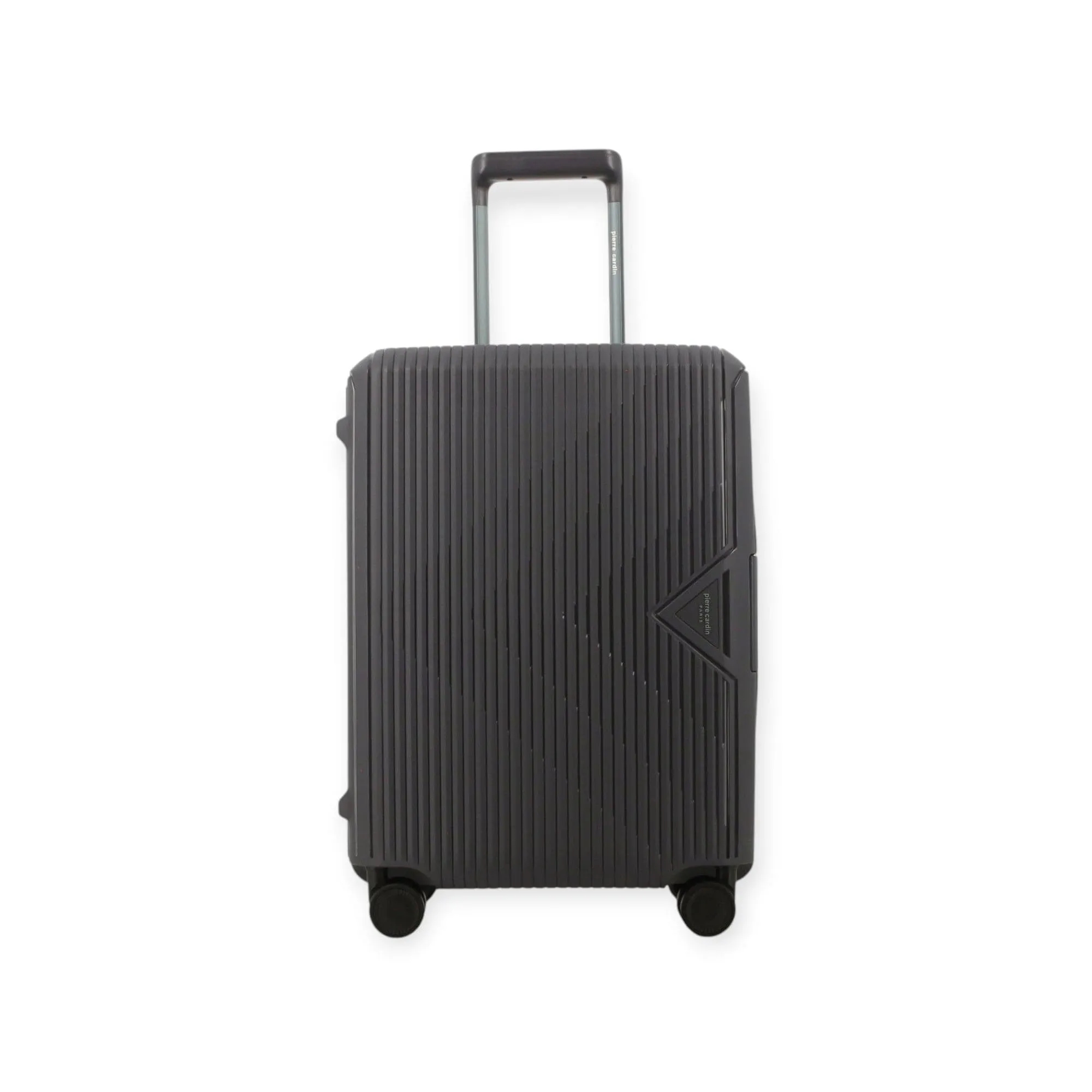 Pierre Cardin Cannes Clip Case 28 Inch Luggage Charcoal/Orange