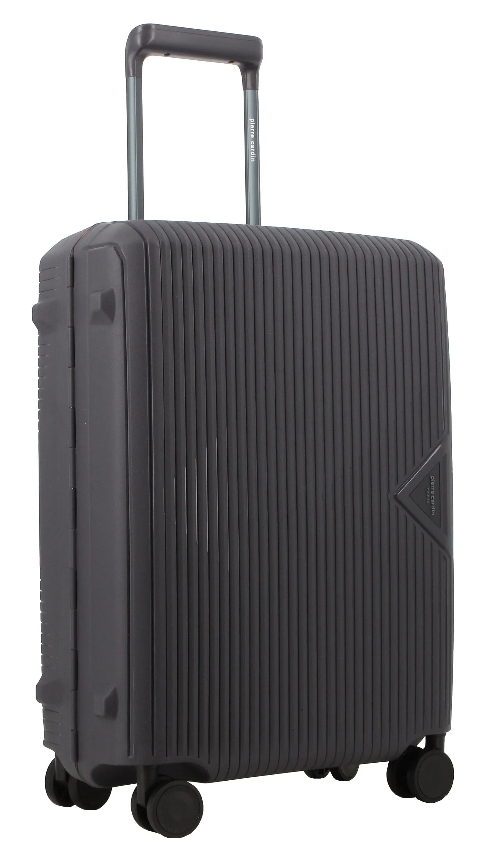 Pierre Cardin Cannes Clip Case 28 Inch Luggage Charcoal/Orange