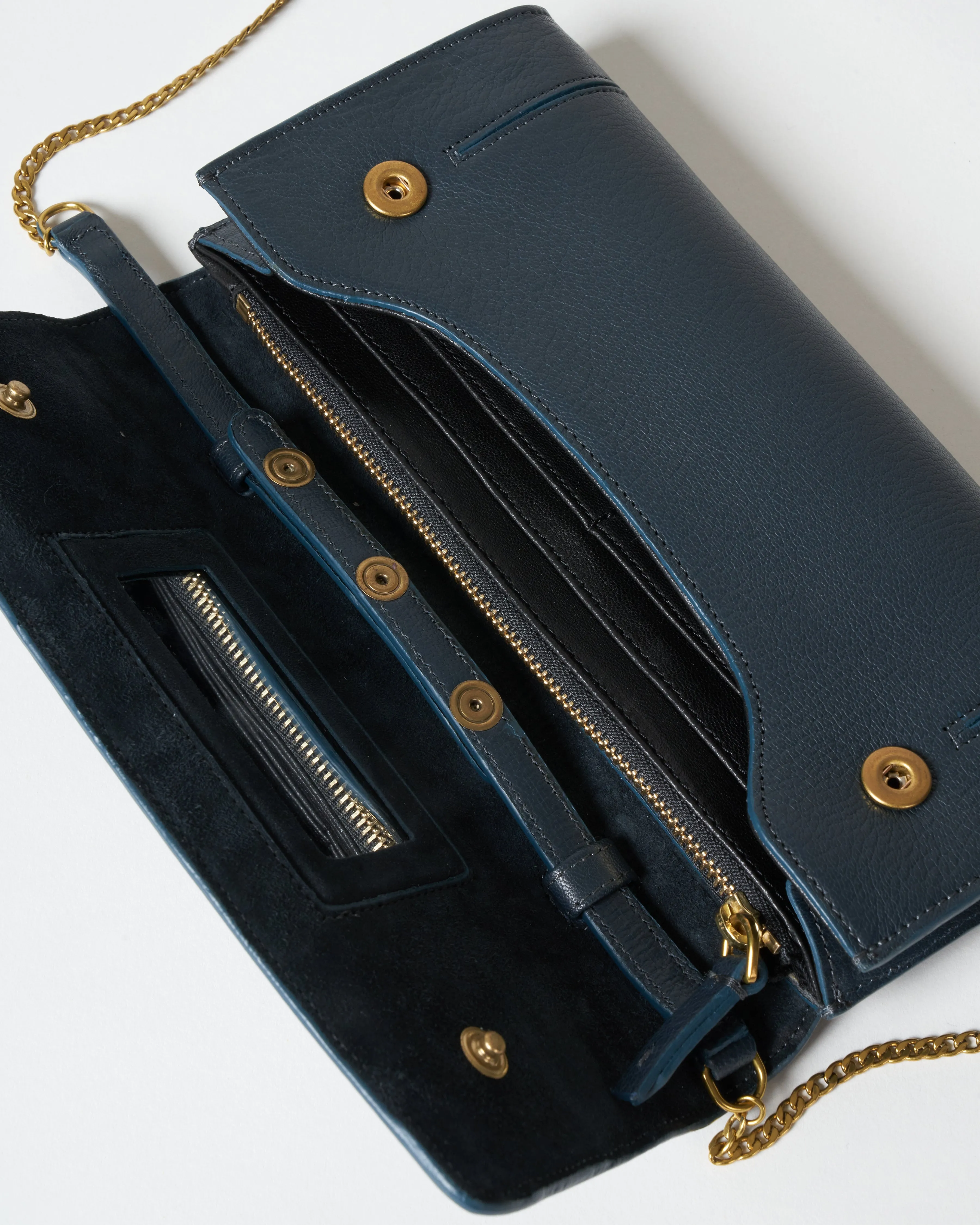 pif crossbody wallet - petrol