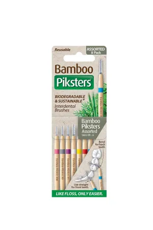 PIKSTERS Bamboo Assorted 8 Pack