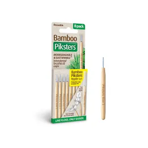 Piksters Bamboo Yellow Size 3 8pk
