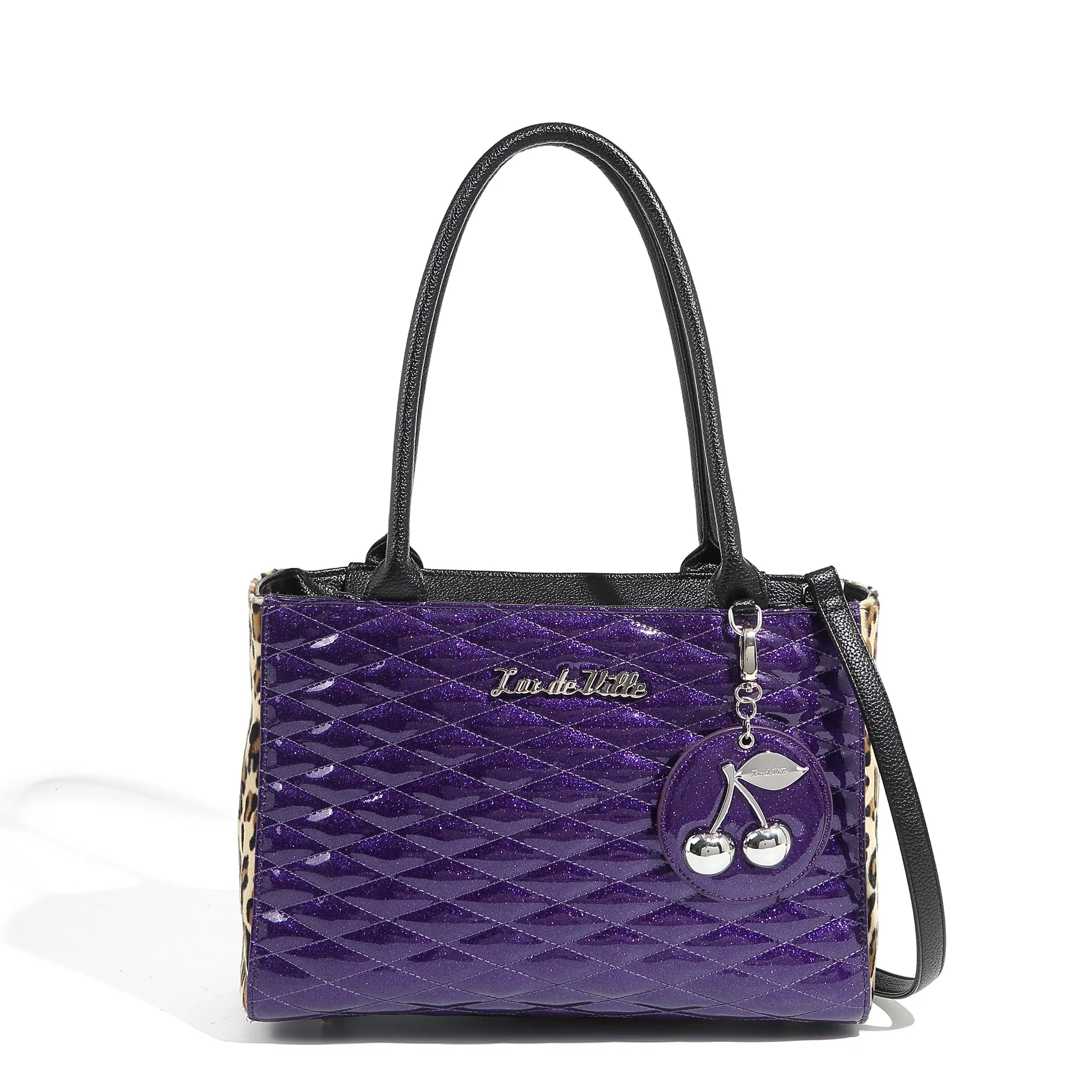 Poisonous Purple Sparkle Wild Cherry Tote