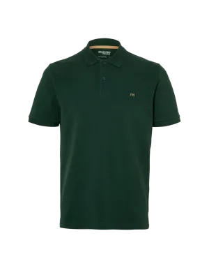 Polo Selected Manga Corta Dante Trekking Green