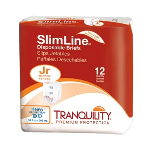 Principle Business Enterprises Tranquility SlimLine Junior Disposable Brief, ...