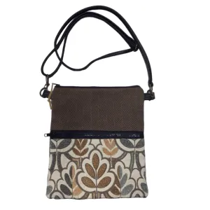 Private Label Beige Print Crossbody Bag