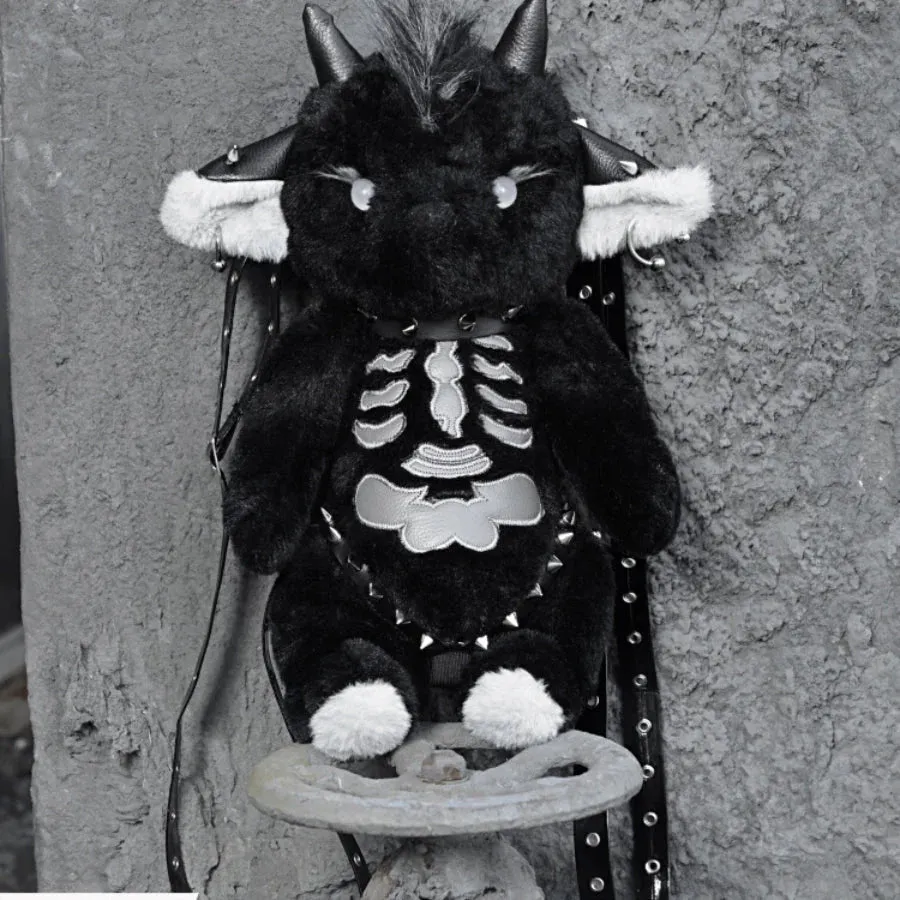 Punk Satan Sheep Doll Crossbody Bag S22859