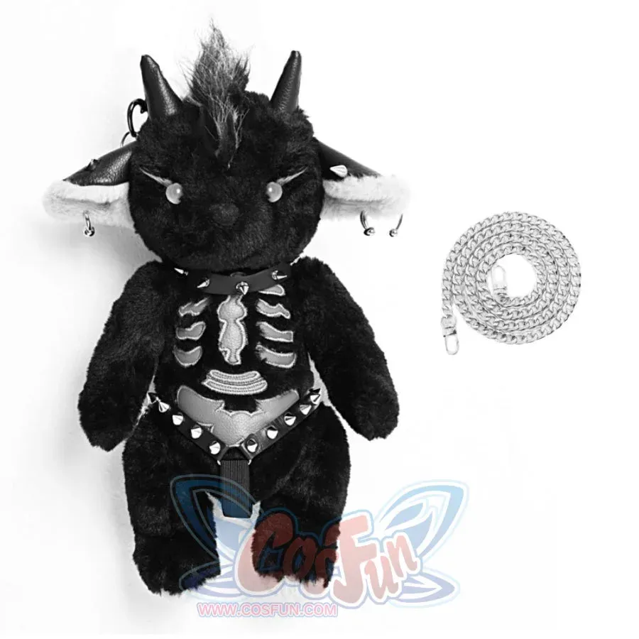 Punk Satan Sheep Doll Crossbody Bag S22859
