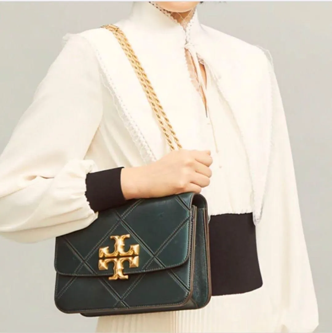 Quilted Convertible Shoulder Bag