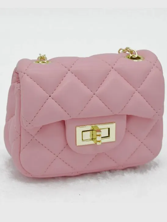 Quilted Cutie Crossbody Coin Purse