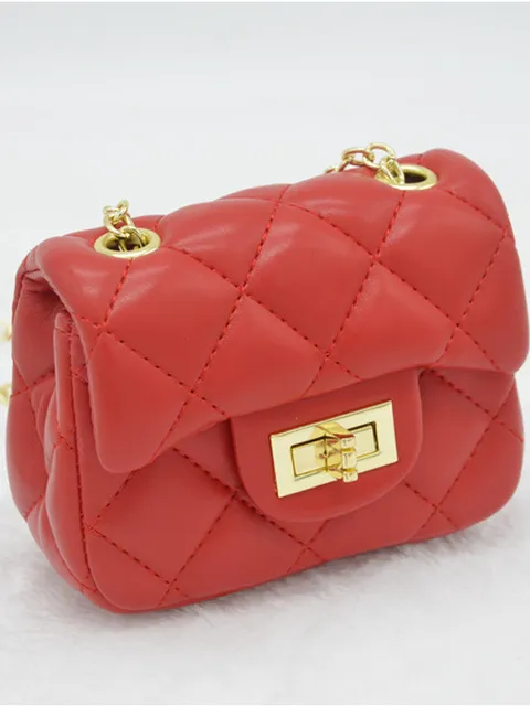 Quilted Cutie Crossbody Coin Purse