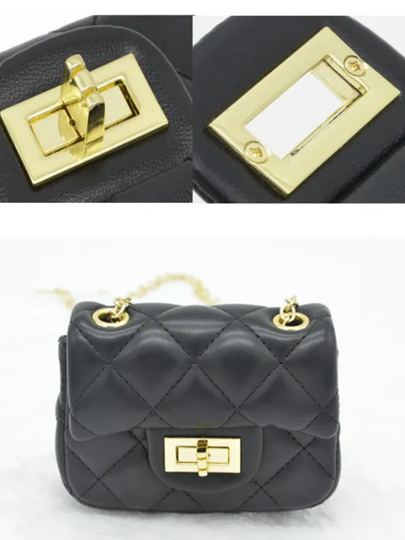 Quilted Cutie Crossbody Coin Purse