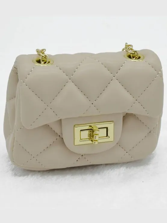 Quilted Cutie Crossbody Coin Purse