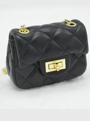Quilted Cutie Crossbody Coin Purse