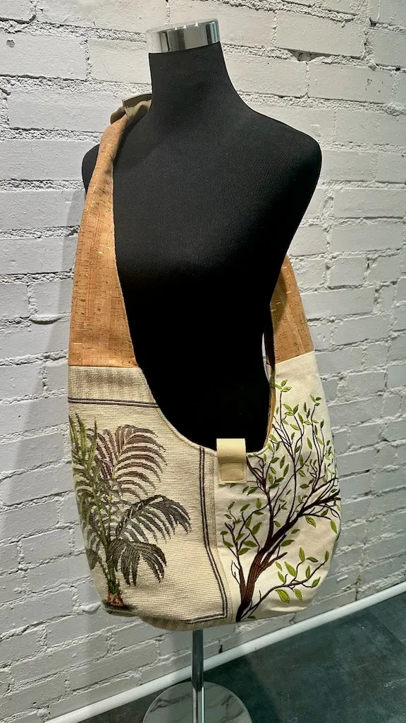 "TREE OF LIFE"  Vintage Crossbody Handbag