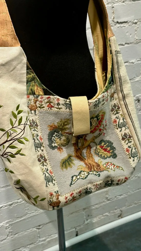 "TREE OF LIFE"  Vintage Crossbody Handbag