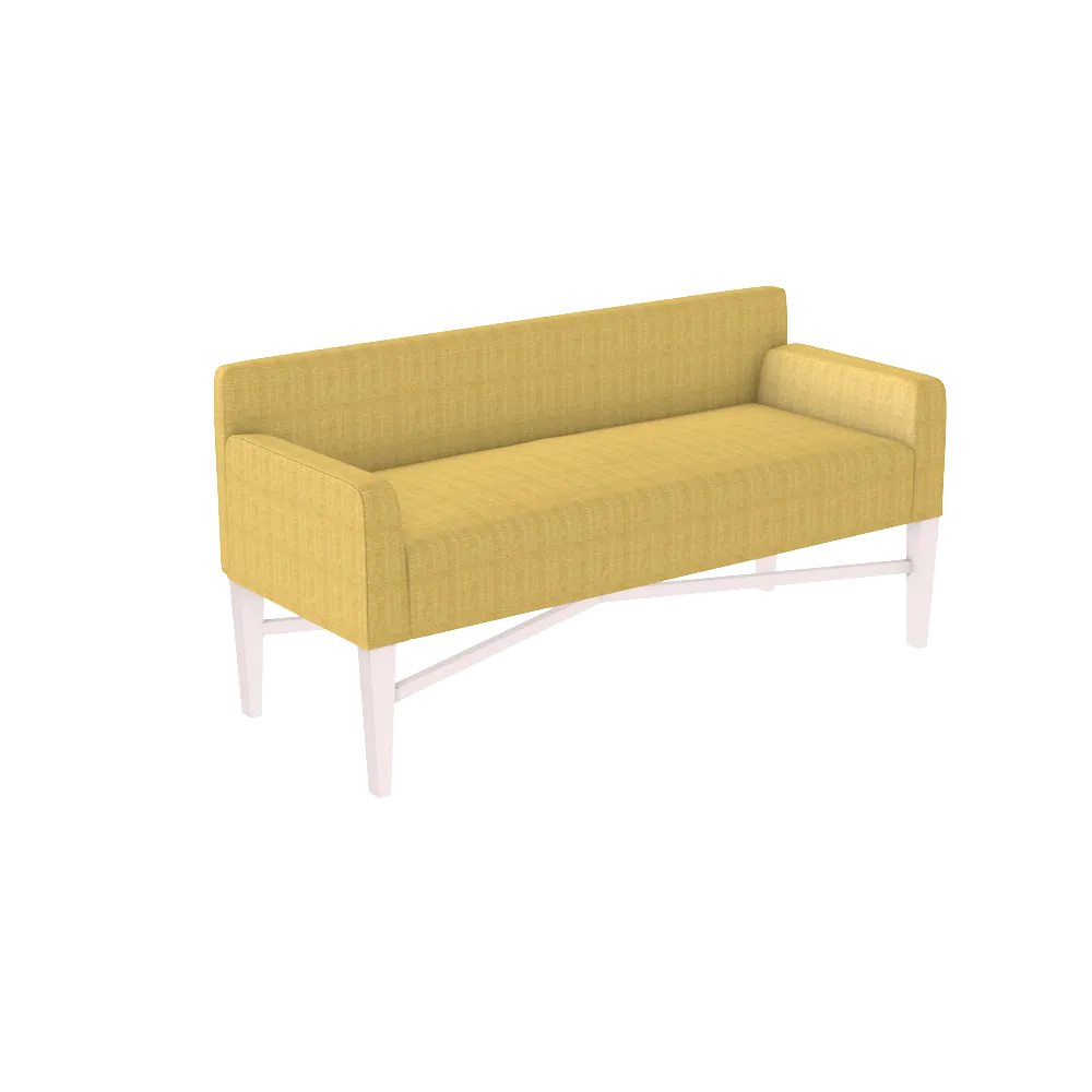 Raffia X Bench