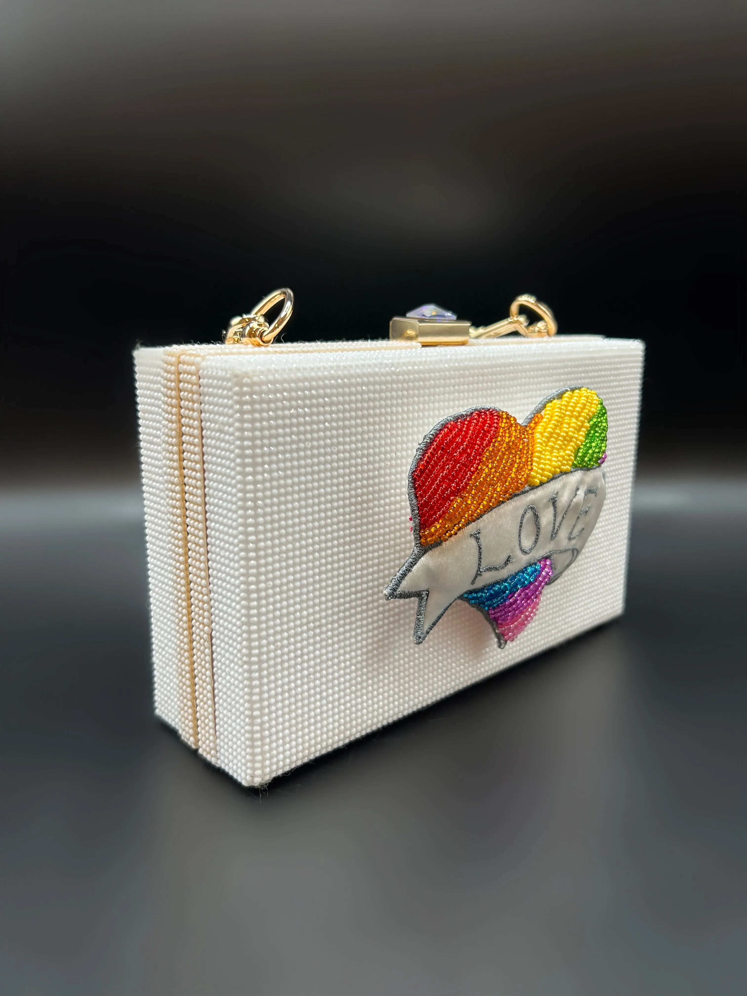 Rainbow Love Heart