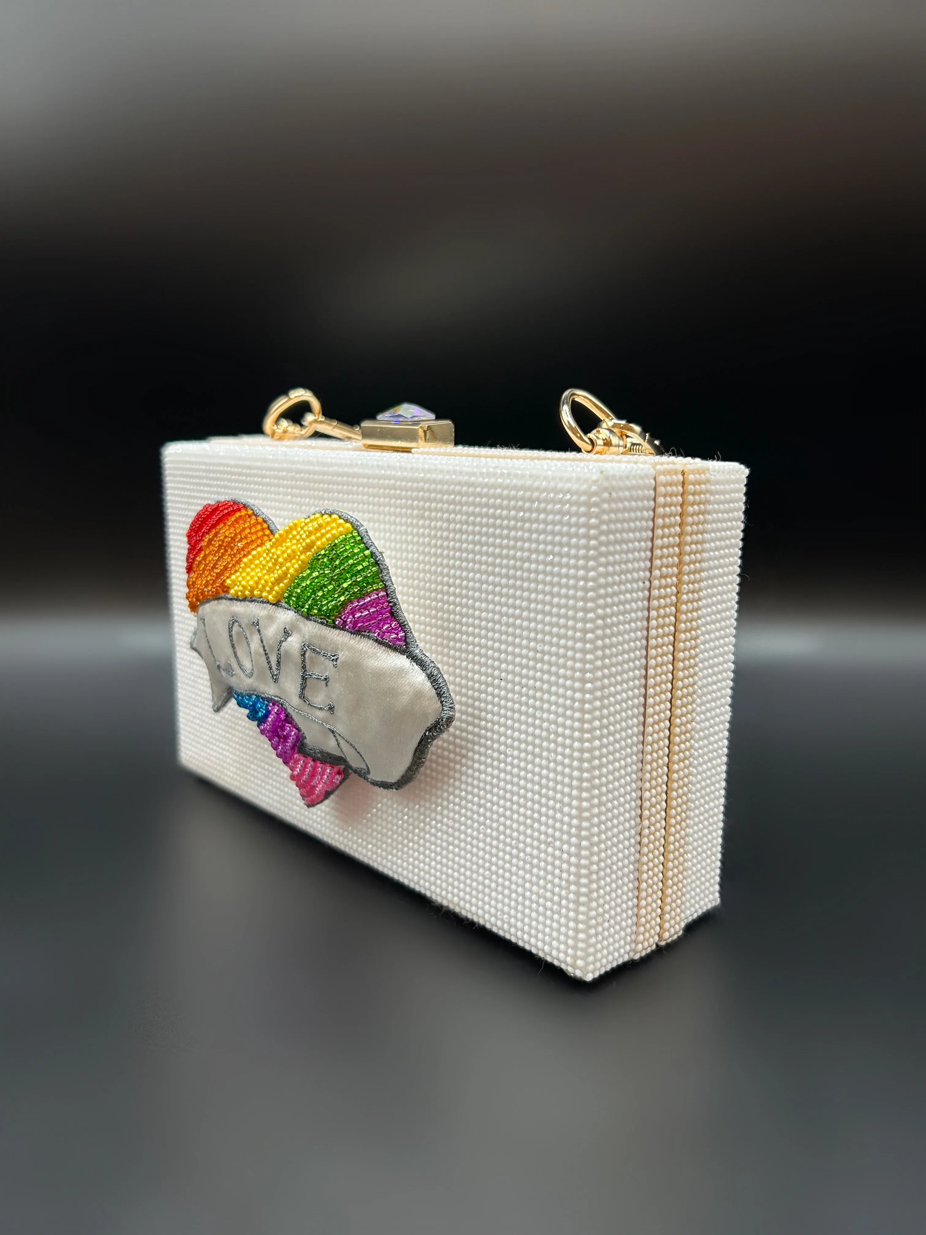 Rainbow Love Heart