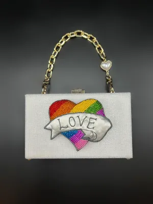 Rainbow Love Heart